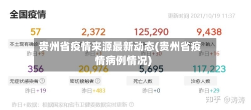 贵州省疫情来源最新动态(贵州省疫情病例情况)-第1张图片