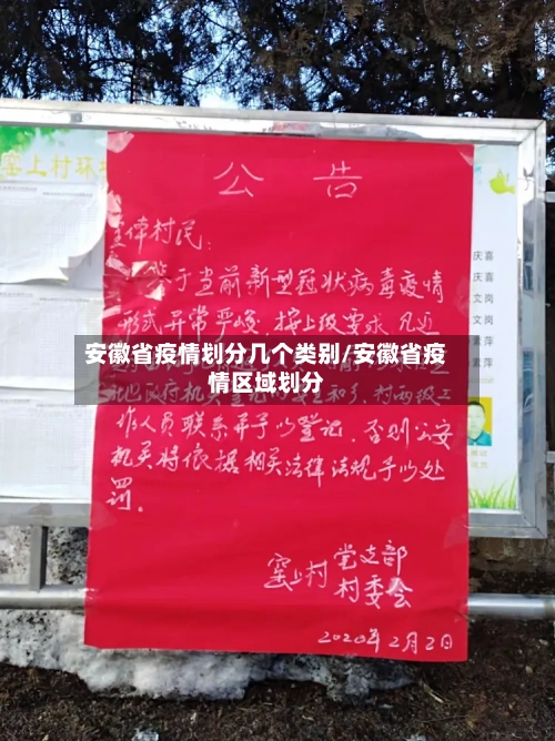 安徽省疫情划分几个类别/安徽省疫情区域划分-第1张图片