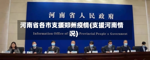 河南省各市支援郑州疫情(支援河南情况)-第1张图片