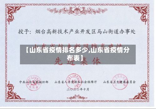 【山东省疫情排名多少,山东省疫情分布表】-第2张图片