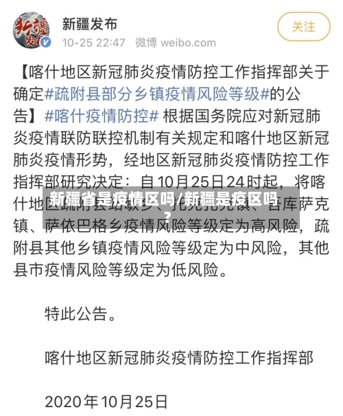 新疆省是疫情区吗/新疆是疫区吗?-第3张图片