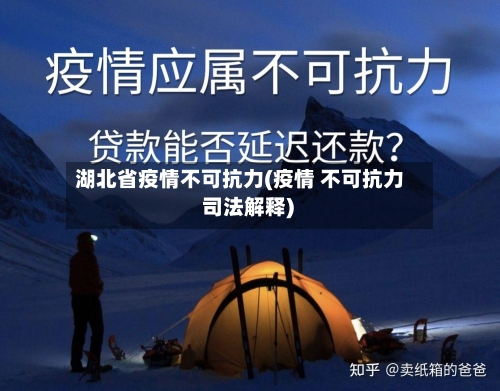 湖北省疫情不可抗力(疫情 不可抗力 司法解释)-第1张图片