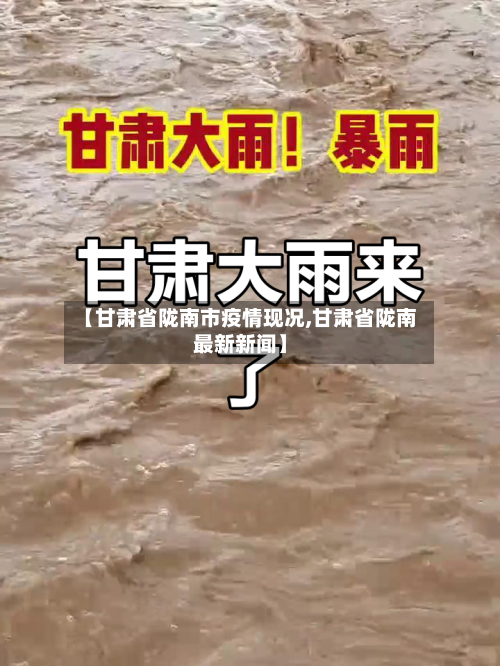 【甘肃省陇南市疫情现况,甘肃省陇南最新新闻】-第1张图片