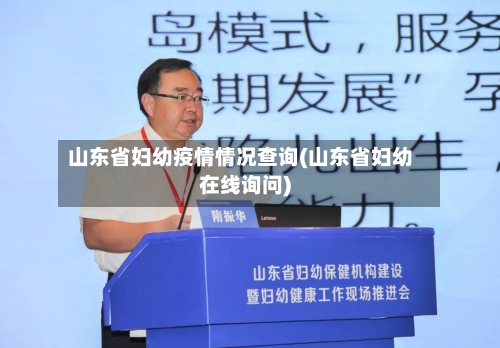山东省妇幼疫情情况查询(山东省妇幼在线询问)-第2张图片