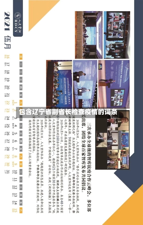 包含辽宁省副省长检查疫情的词条-第1张图片