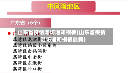山东省疫情随访通知模板(山东省疫情随访通知模板最新)-第1张图片