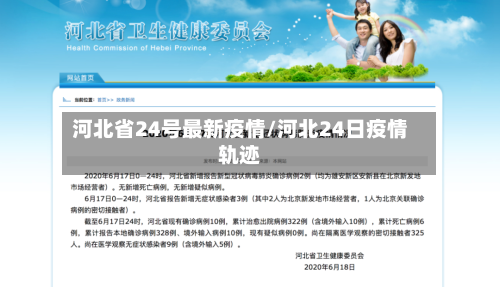 河北省24号最新疫情/河北24日疫情轨迹-第3张图片