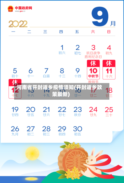 河南省开封返乡疫情须知(开封返乡政策最新)-第1张图片