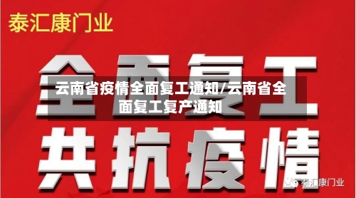 云南省疫情全面复工通知/云南省全面复工复产通知-第1张图片