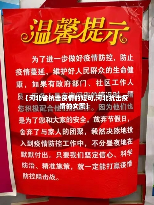 【河北省抗击疫情的短句,河北抗击疫情的文案】-第2张图片
